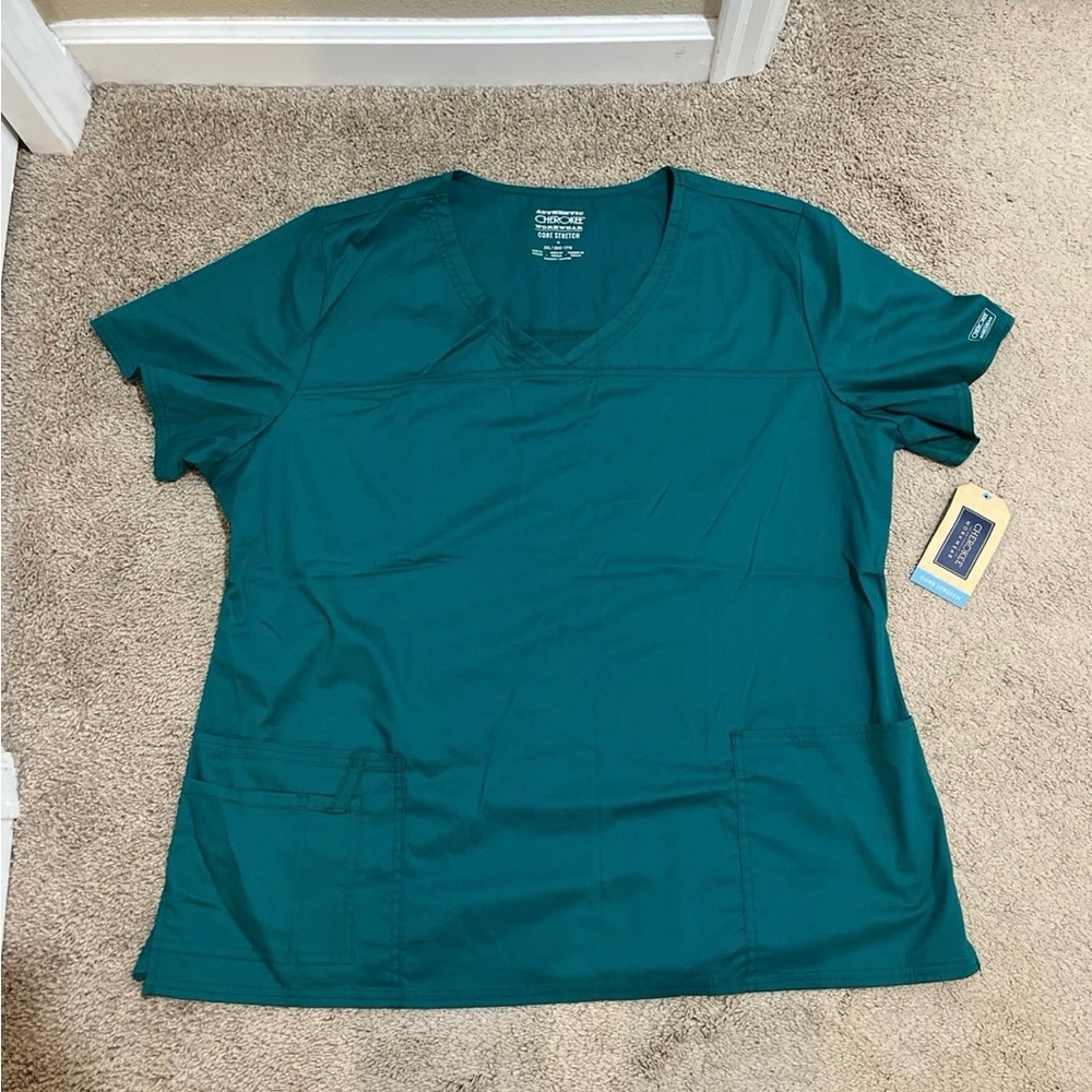 Cherokee Teal Women's Top